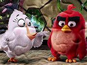 Układaj puzzle Angry Birds Film dla dzieci