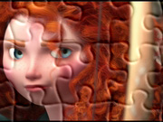 gry puzzle online Waleczna księżniczka Merida