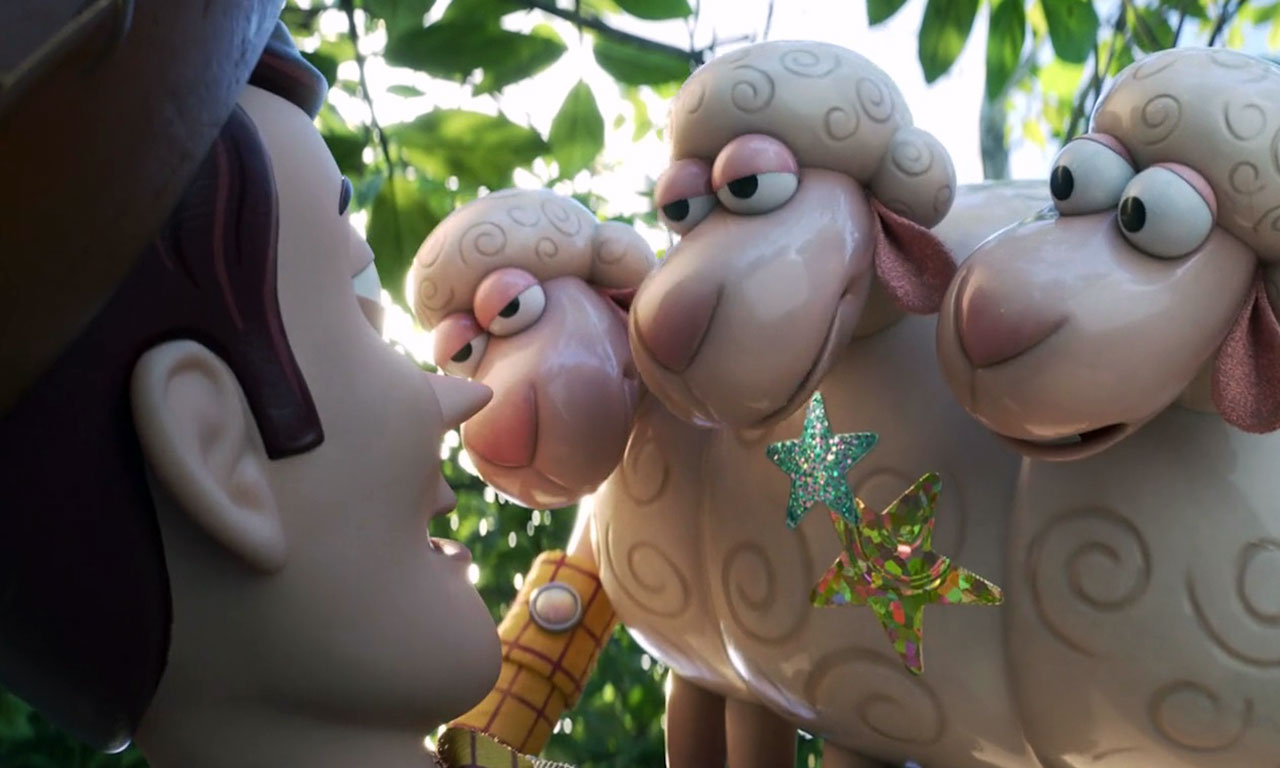Obrazki dla dzieci Toy Story 4 Owieczki
