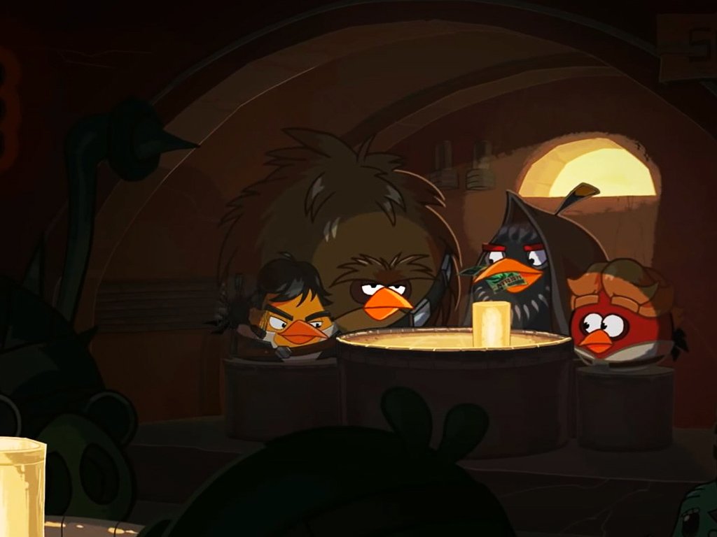 puzzle online Angry Birds Star Wars 