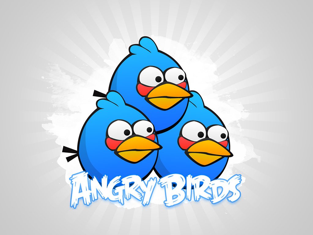 puzzle Angry Birds Niebiescy