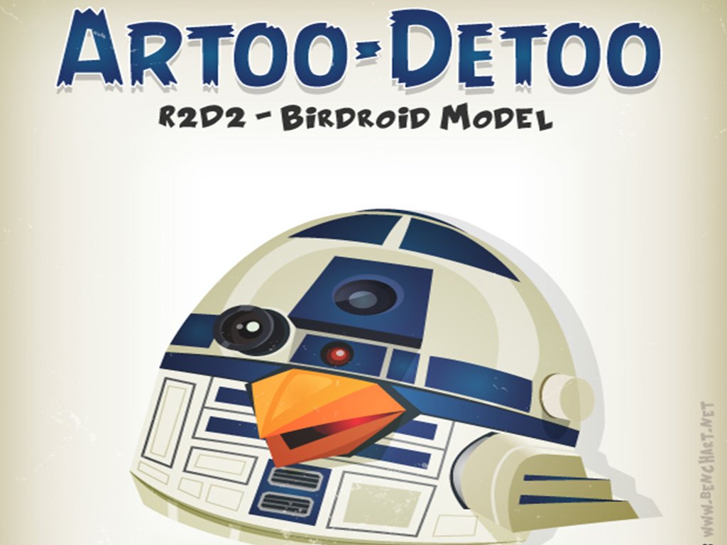 puzzle Angry Birds R2D2