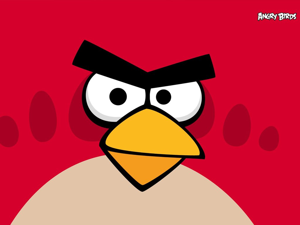 puzzle onlone Angry Birds Czerwony