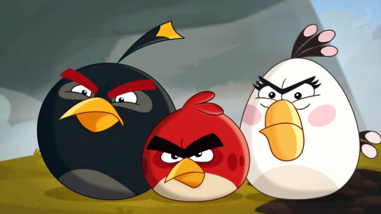 puzzle online Angry Birds Bomba, Czerwony, Matylda
