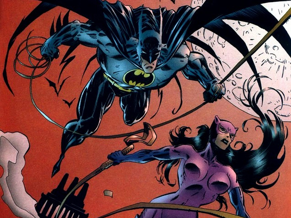 Gry puzzle - Batman i Catwoman