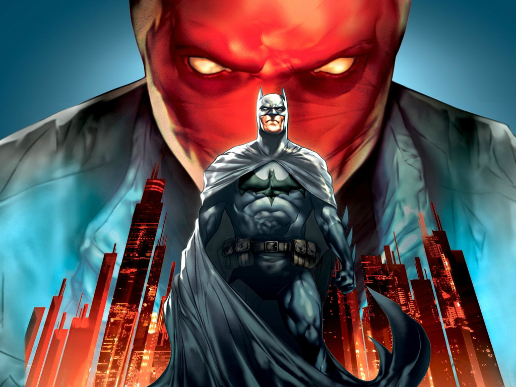 Gry puzzle - Batman i Czerwony Kaptur