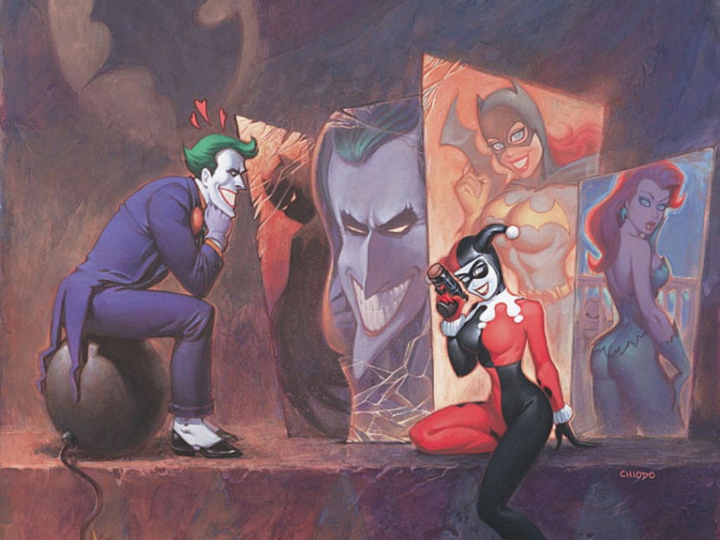 Gry puzzle - Joker i obrazy