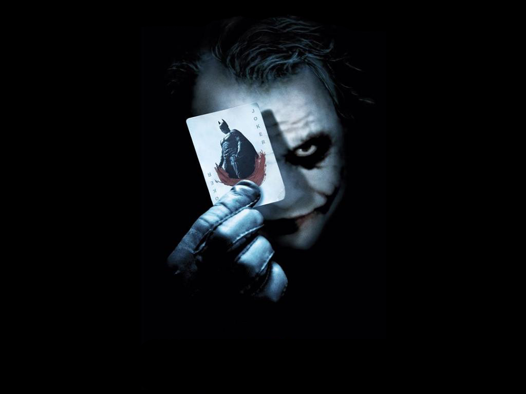 Gry puzzle - Joker i karta z Batmanem