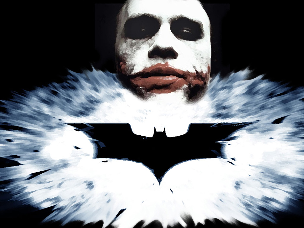 Gry puzzle - Joker i blask Batmana