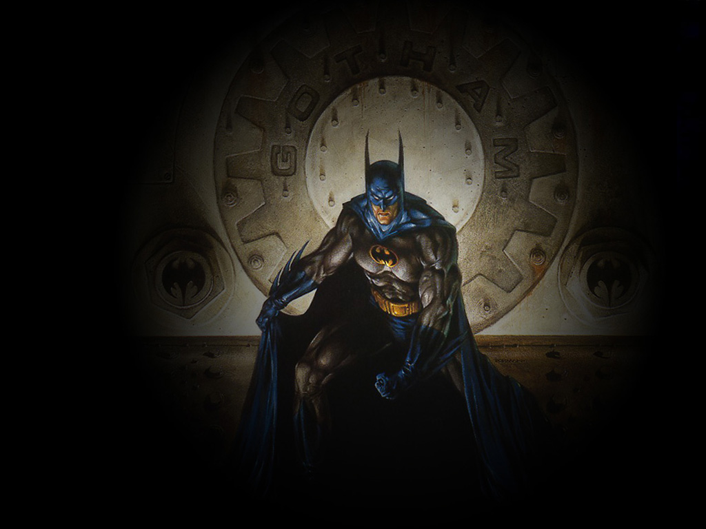 Gry puzzle - Batman ochrania Gotham