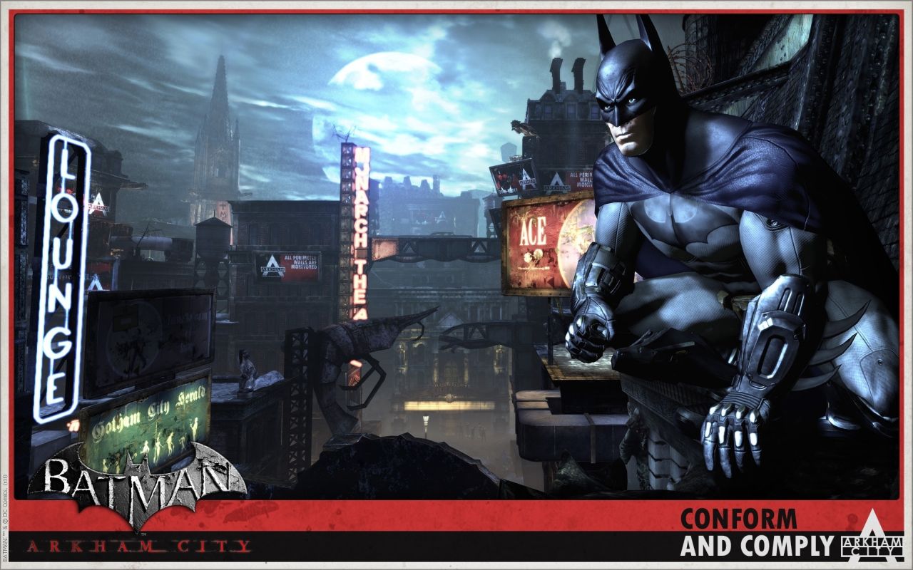 Gry puzzle - Batman i Arkham city