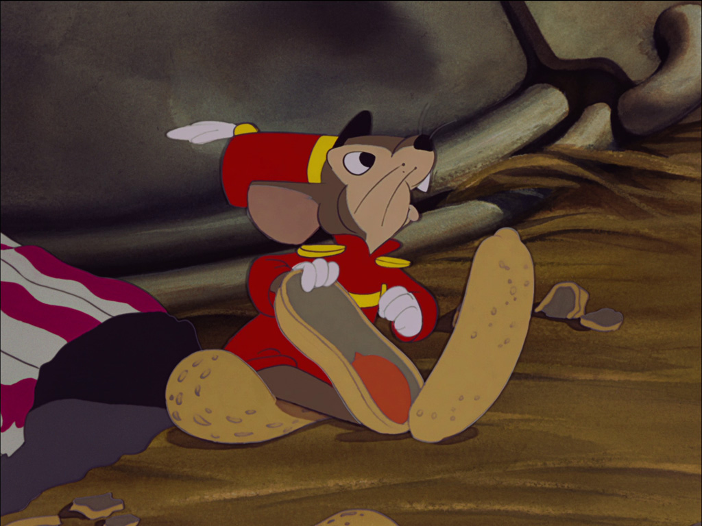 Puzzle Dumbo - mała mysz