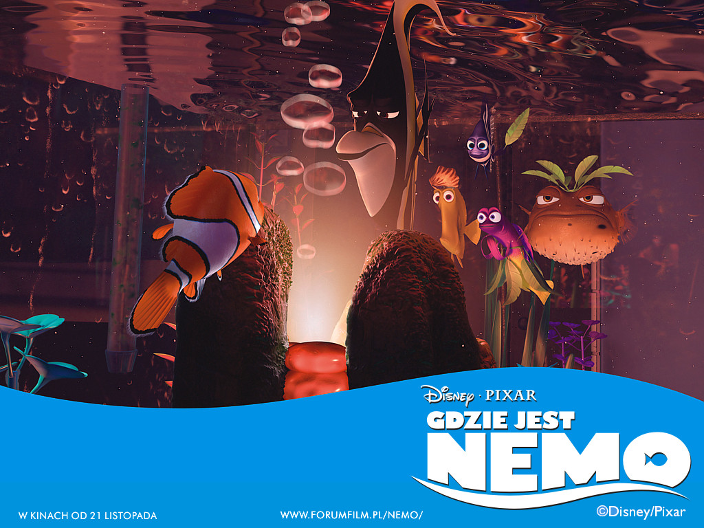 gry puzzle Nemo akwarium