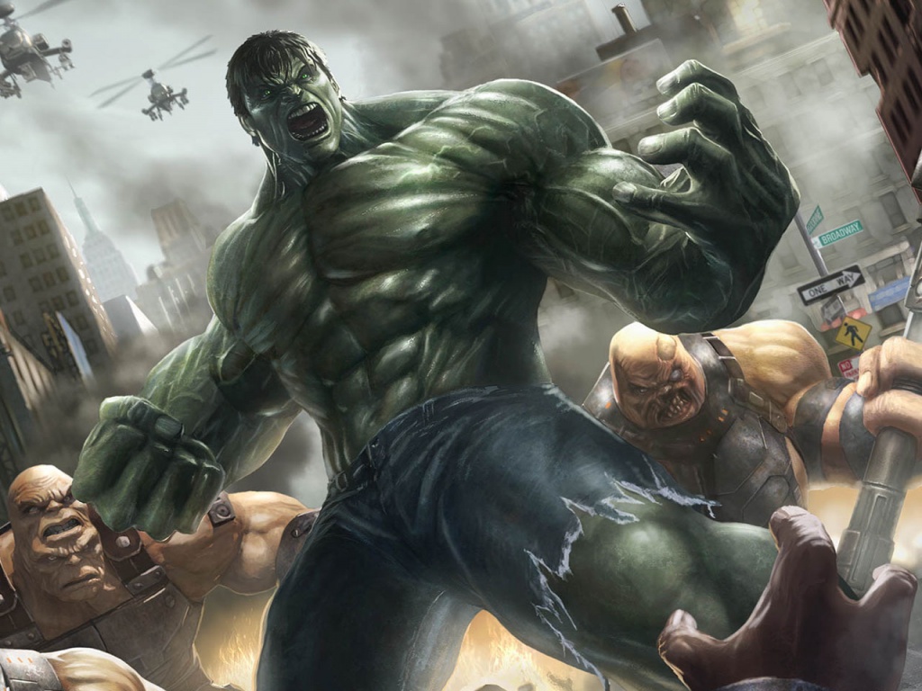 Gry puzzle - Hulk i mutanty