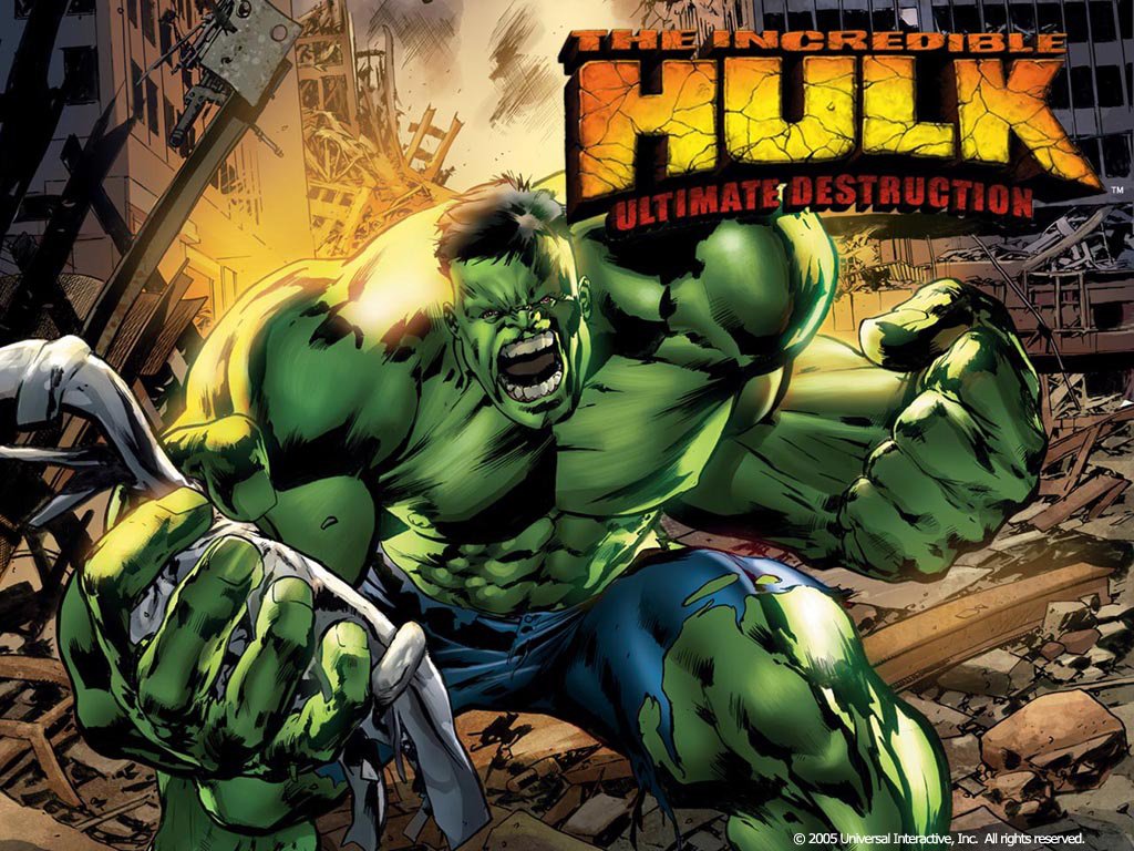 Gry puzzle - Hulk do wyburzania