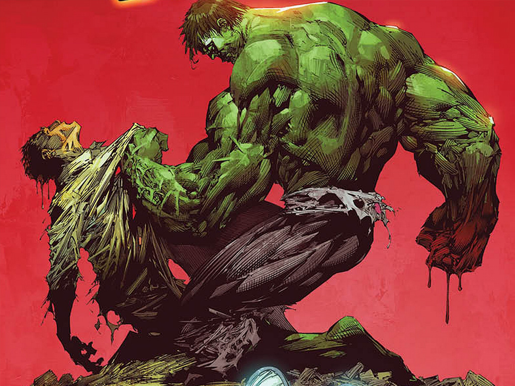 Gry puzzle - Hulk w bitewnym szale
