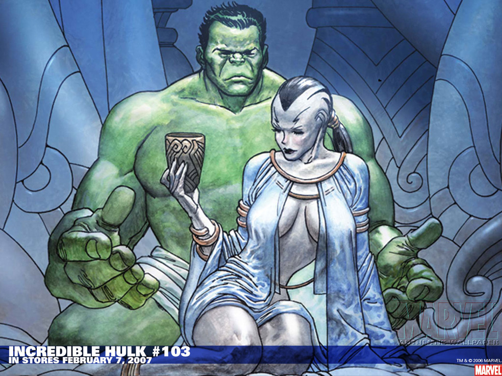 Gry puzzle - Hulk i Caiera