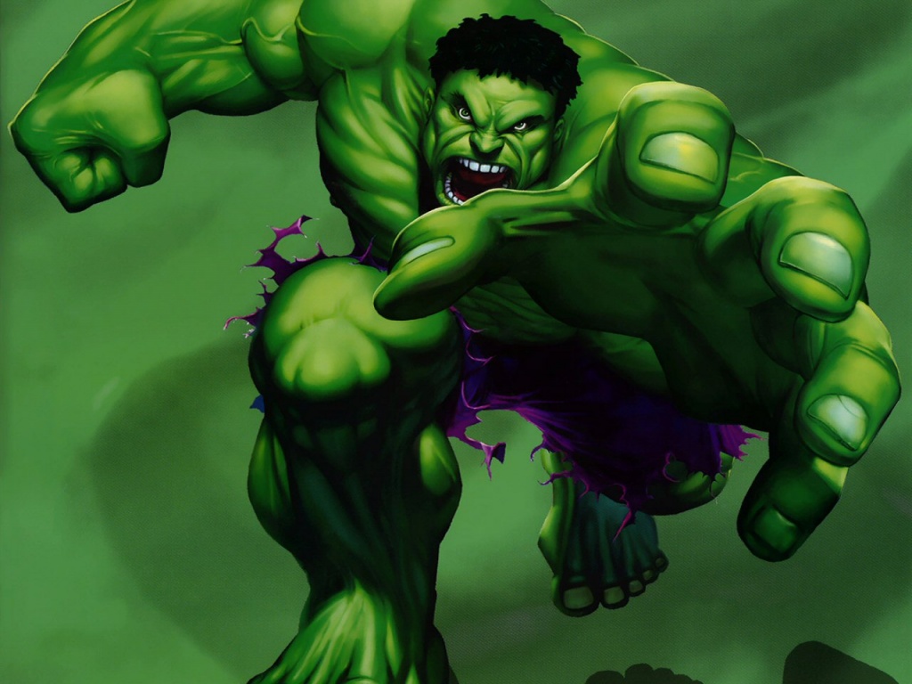 Gry puzzle - Hulk wyciąga rękę