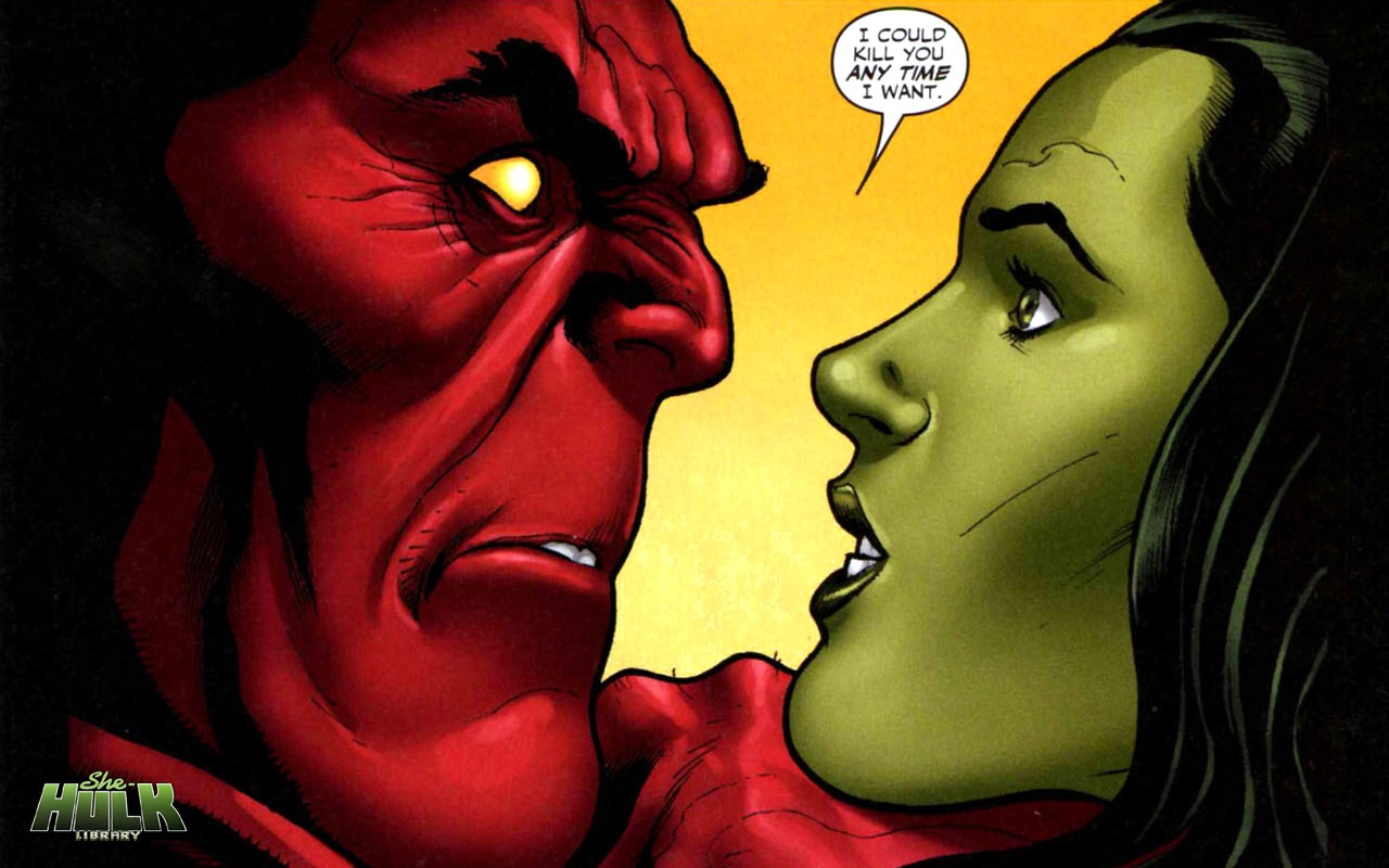 Gry puzzle - She - Hulk kuzynka Bannera