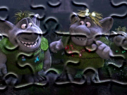 puzzle Kraina Lodu Pan i Pani Troll