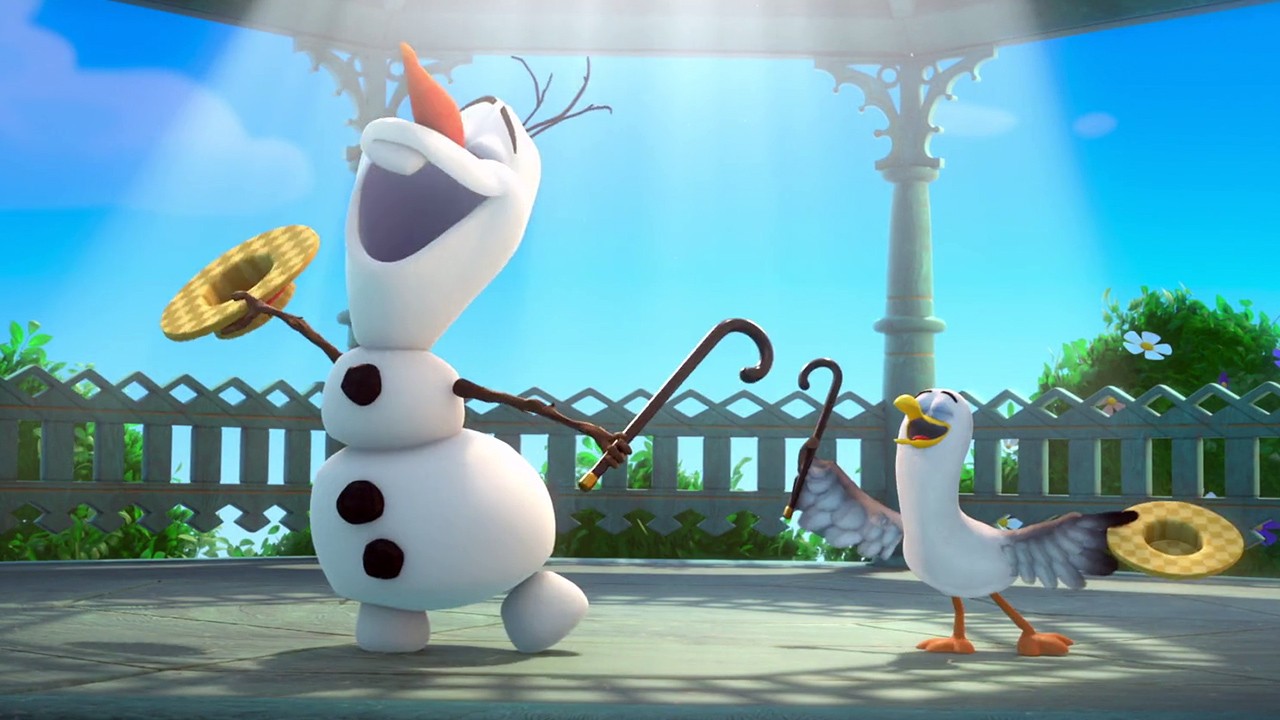 puzzle Kraina Lodu śpiewający Olaf