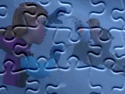 puzzle z bajki Kraina Lodu - Zamieć Śnieżna ułóż