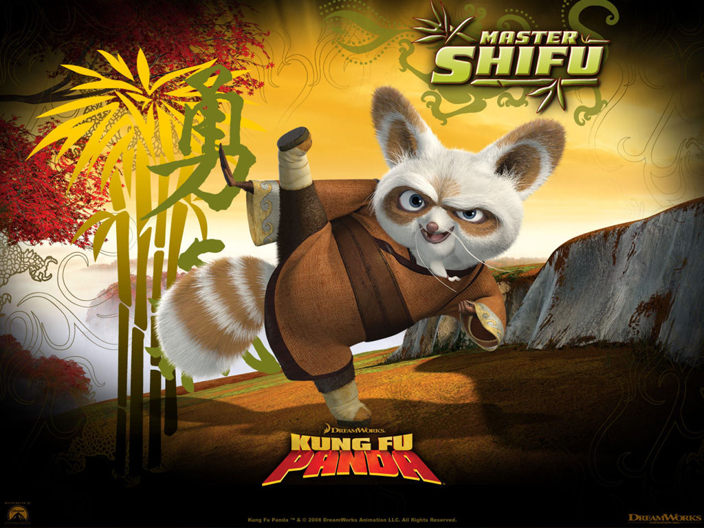 puzzle dla dzieci Kung Fu Panda Shifu