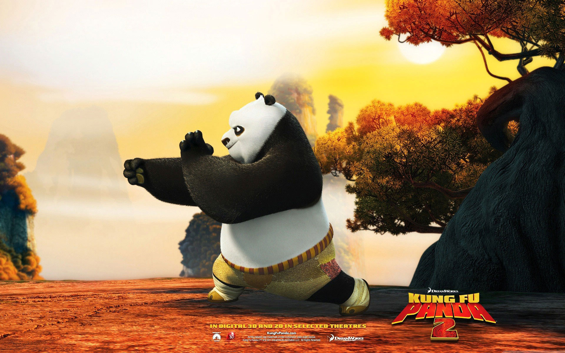 puzzle kung fu panda trening PO