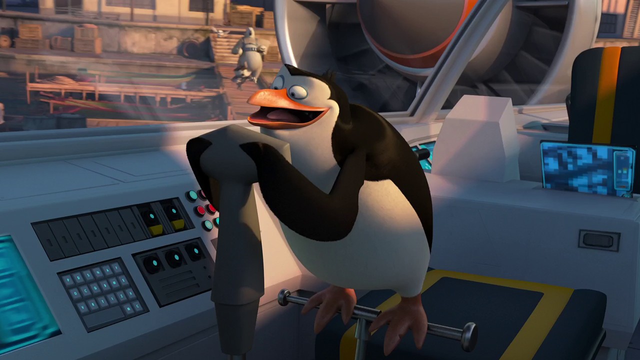 Puzzle Pingwiny Rico uprowadzenie