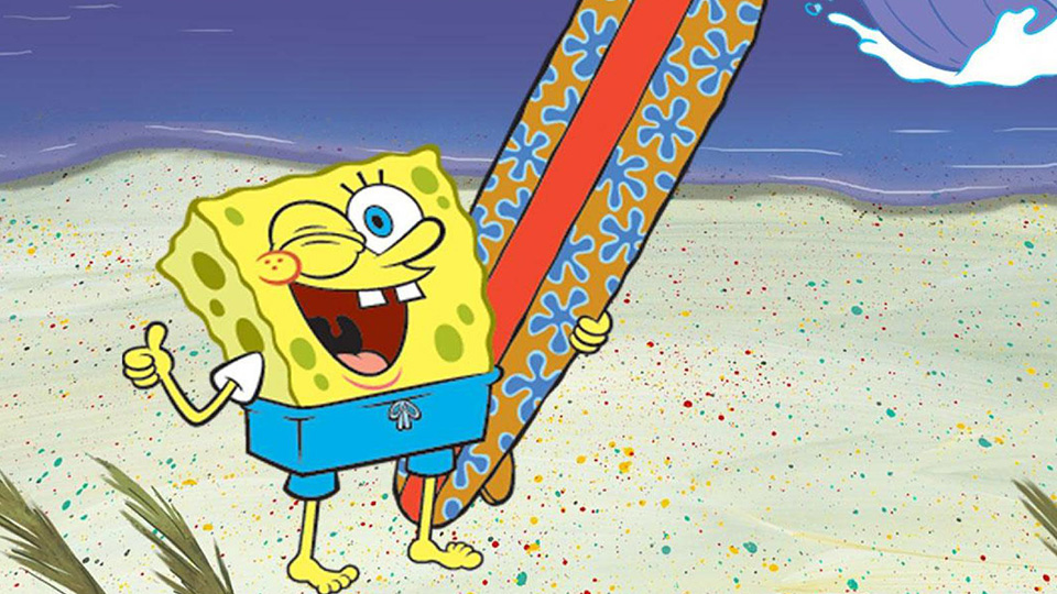 puzzle SpongeBob Surfing