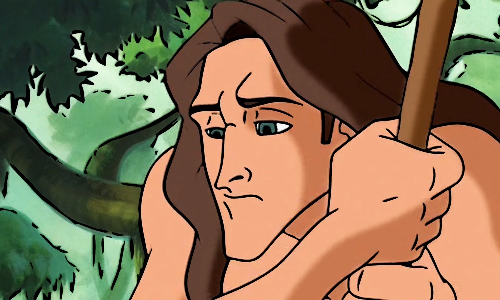 gry puzzle z bajki o Tarzanie i Jane