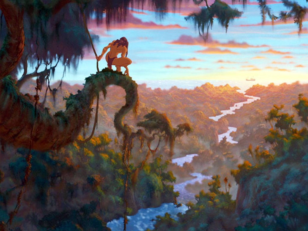 puzzle obrazek z bajki o Legendzie Tarzana