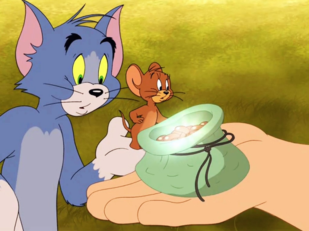gry puzzle z bajki Tom i Jerry włącz się do zabawy