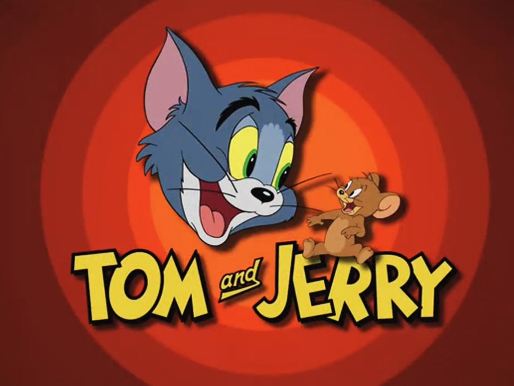 gry puzzle z bajki Tom i Jerry dopasuj układankę