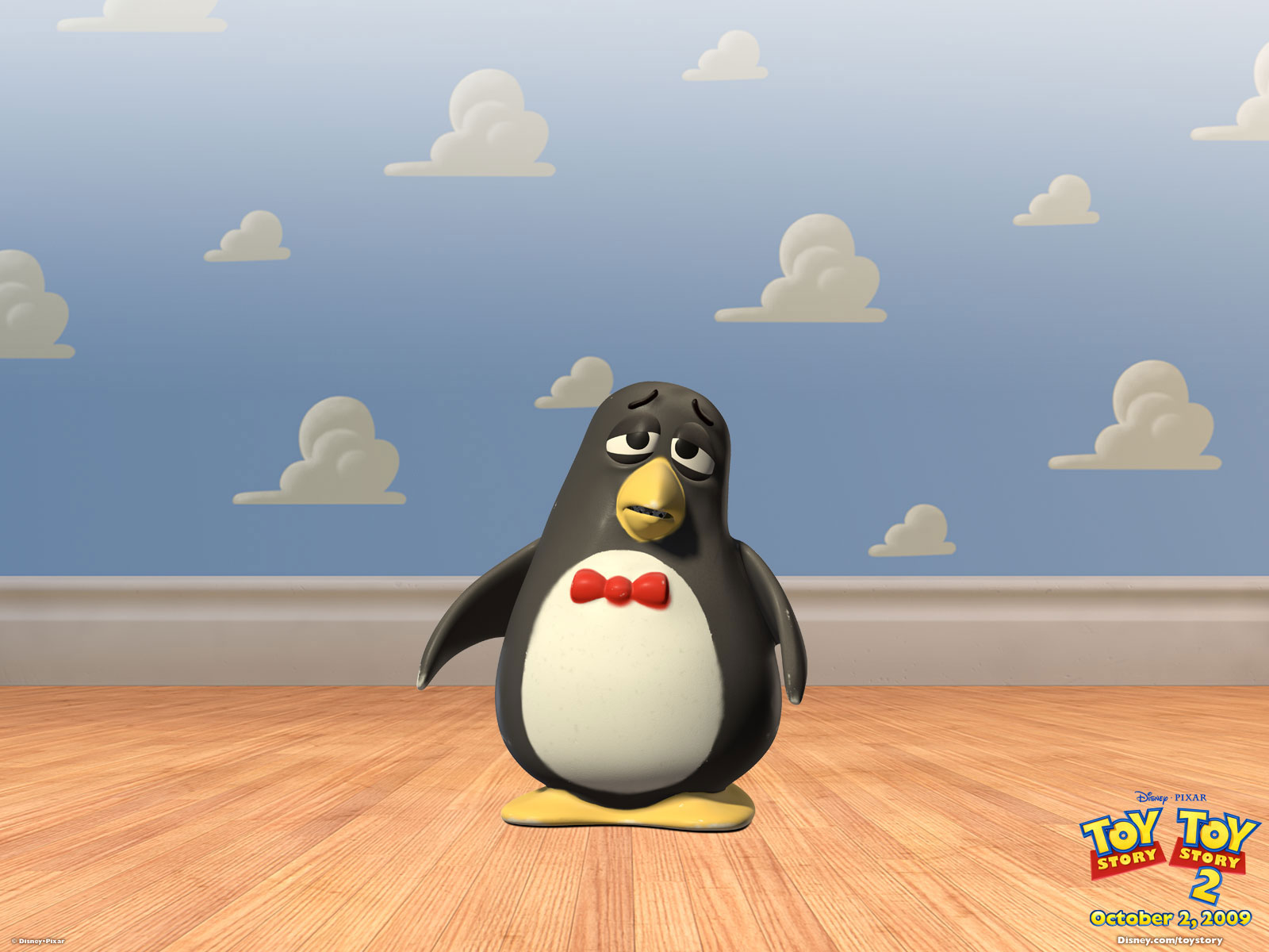 Pingwin Czarny toy story 2 fajne puzzle